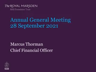 Royal Marsden Financial Performance and Expenditure Analysis 2020-21