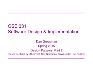 Design Patterns in Software Development