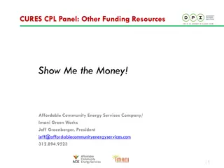 Funding Opportunities for Sustainable Community Energy Projects