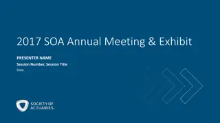 SOA Annual Meeting & Exhibit Antitrust Compliance Guidelines