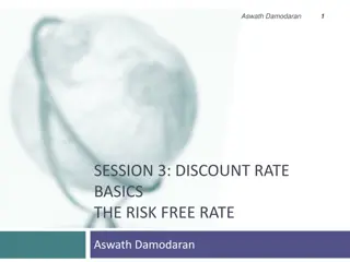 Discount Rate Basics and Risk-Free Rate by Aswath Damodaran