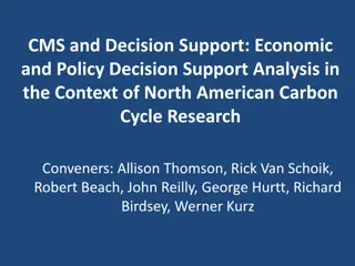 North American Carbon Cycle Research Analysis and Decision Support