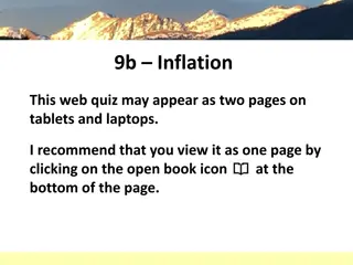 Inflation: Causes, Effects and Measurement