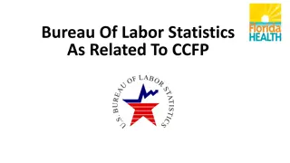 Bureau of Labor Statistics and CCFP Regulations
