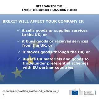 Prepare Your Business for the End of the Brexit Transition Period
