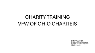 VFWOC Leadership Structure and Charity Funds Overview