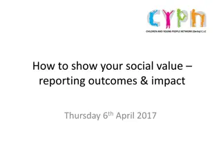 Social Value: Outputs, Outcomes, and Impact Explained