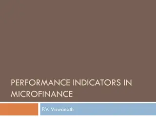 Measures of Performance Indicators in Microfinance Institutions