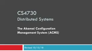 Akamai's Content Delivery Network (CDN)