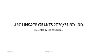 ARC Linkage Grants and Assessment Process