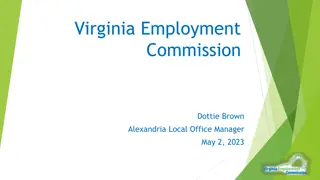 Virginia Employment Commission Services and Programs Overview