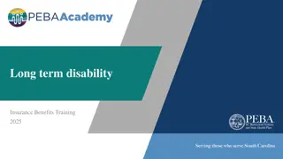 Long Term Disability Insurance Benefits Training 2025