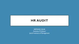 Purpose and Types of HR Audit in Organizations