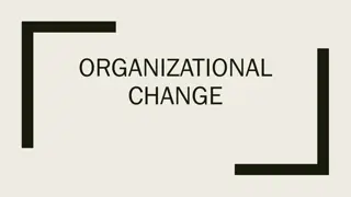 Organizational Change