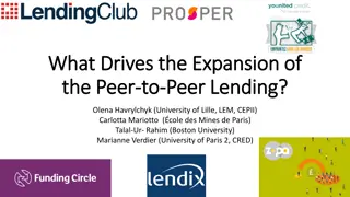 The Growth Drivers of Peer-to-Peer Lending