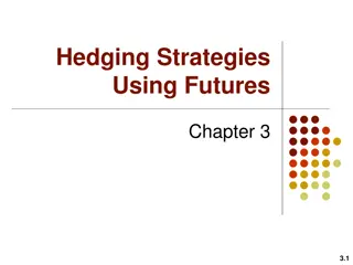Hedge Strategies Using Futures