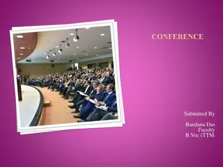 Various Types of Conferences