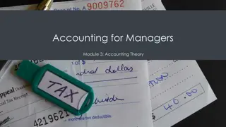 Accounting for Managers