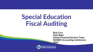 Audit Requirements for Wisconsin School Districts