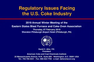 Regulatory Issues in the U.S. Coke Industry - ACCCI Overview