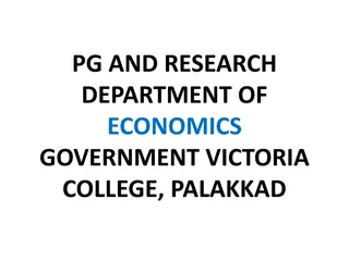 Economics Department at Government Victoria College, Palakkad