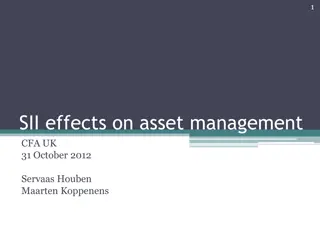 Asset Management Insights from Solvency II Effects and Return on Capital Optimization