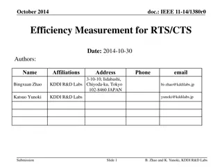 Efficiency Measurement for RTS/CTS in Dense Area