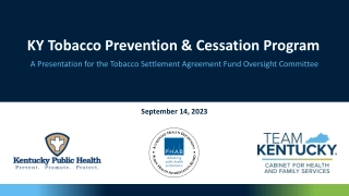 Impact of Tobacco Use in Kentucky: Challenges and Success Stories