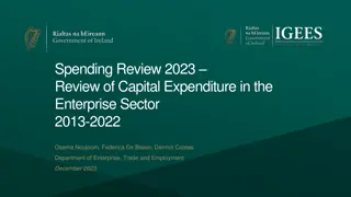 Review of Capital Expenditure in the Enterprise Sector 2013-2022 Insights