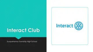 Interact Club at Susquehanna Township High School - Get Involved Today!