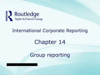 Group Reporting in International Corporate Reporting