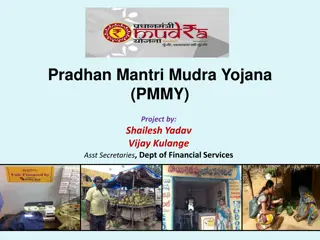 Pradhan Mantri Mudra Yojana: Features, Field Study Observations, and Global Best Practices