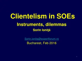 Uncovering the Dilemmas of Clientelism in State-Owned Enterprises