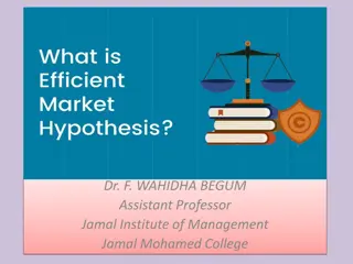 Efficient Market Hypothesis and Its Implications