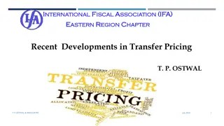 Recent Developments in Transfer Pricing Landscape and Litigation Scenario
