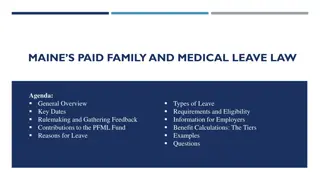 Maine Paid Family and Medical Leave Law Overview
