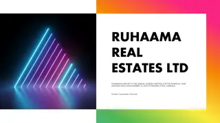 Ruhaama Real Estates Ltd Annual Meeting Report 2022/2023 Highlights