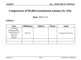 Comparisons of HARQ Transmission Schemes for 802.11be Standard