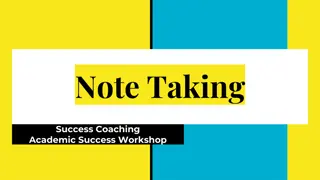 Effective Note-Taking Strategies for Academic Success