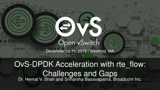 Challenges and Gaps in OvS-DPDK Acceleration