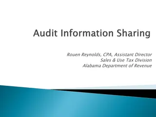 Assistant Director of Sales & Use Tax Division at Alabama Department of Revenue
