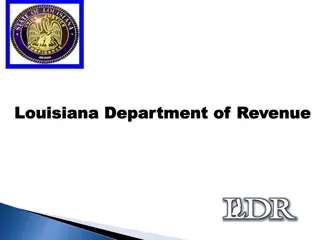 Louisiana Department of Revenue Penalty Information