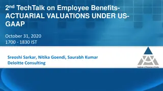 Employee Benefits and Actuarial Valuations Under US GAAP