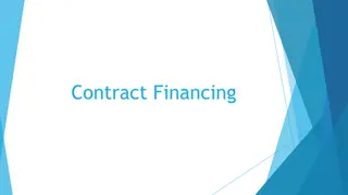 Contract Financing in Government Contracts