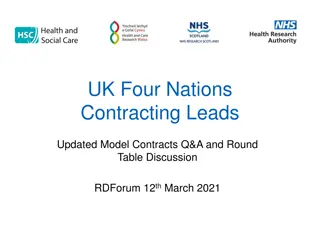 UK Four Nations Contracting Leads Round Table Discussion