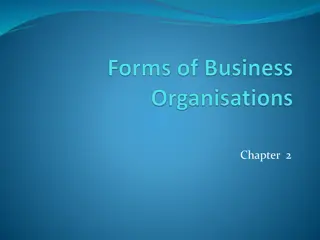 Business Entities and Partnerships