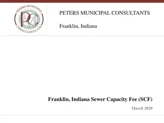 Sewer Capacity Fee Overview in Franklin, Indiana