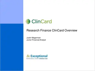 ClinCard Benefits and Usage
