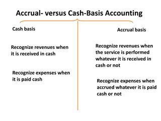 Accrual- versus Cash-Basis Accounting