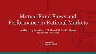 Mutual Fund Flows and Performance in Rational Markets by Berk and Green